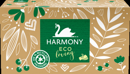 Utěrky papírové Harmony Eco living 3-vrstvé 100ks